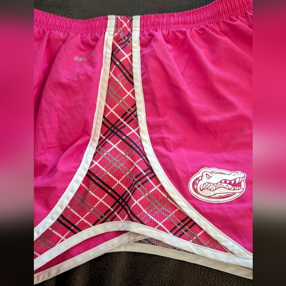 Pink Nike M Florida Gators running shorts - Picture 3 of 5